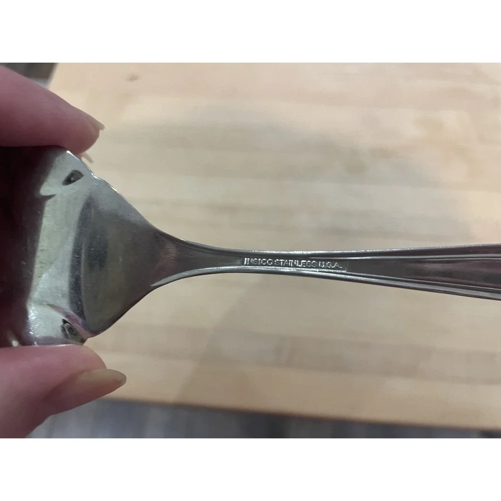 International Insico Victorian Charm Cold Meat Fork 8-1/4